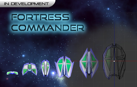 Introducing: Fortress Commander.  A new game that takes the hybrid of the casual relaxing fun of tower defense games and injects concepts from real time strategy games.